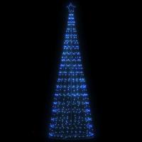 VidaXL Led-kerstboom 550 leds 304 cm blauw