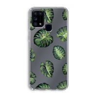 Tropische bladeren: Samsung Galaxy M31 Transparant Hoesje