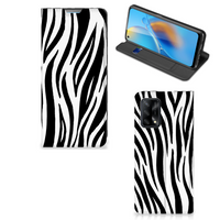 OPPO A74 4G Hoesje maken Zebra - thumbnail