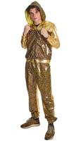 Trainingspak Luipaard Print Goud Man Marcello Trainingspak Luipaard Print Goud Man Marcello