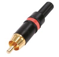 Neutrik NTR-NYS373-2 Connector Rca Male Metaal Zwart