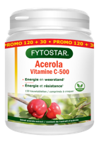 Fytostar Acerola C-500 Vitamine C Kauwtabletten