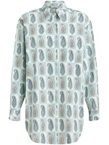 ETRO chemise à motif cachemire - Bleu