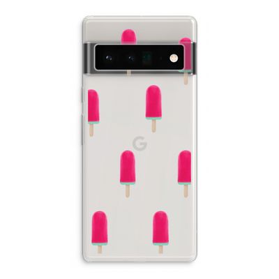 Waterijsje: Google Pixel 6 Pro Transparant Hoesje