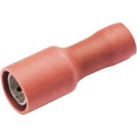 Vogt Verbindungstechnik 3915 Ronde connector huls 0.50 mm² 1 mm² Stift-Ø: 4 mm Volledig geïsoleerd Rood 1 stuk(s) - thumbnail