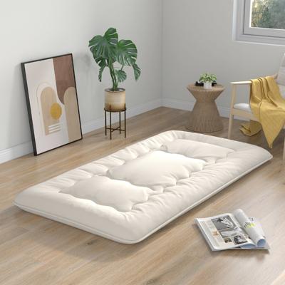 Futon-matras Vloer-rollmatras Tatami-mat met Wasbare Hoes Draagbare & Opvouwbare Slaapmat Beige/Blauw/Bruine Beer