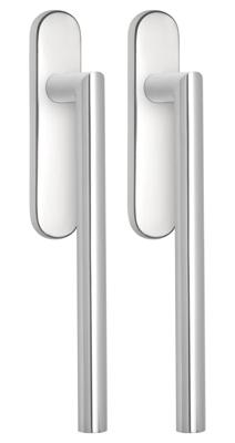 Formani Basics LB230PA hefschuifdeurbeslag paarsgewijze set - gepolijst RVS