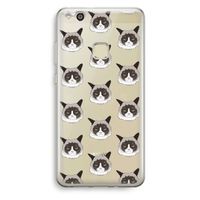 It's a Purrr Case: Huawei Ascend P10 Lite Transparant Hoesje