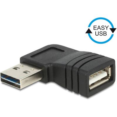 Delock USB 2.0 Adapter [1x USB-A 2.0 stekker - 1x USB 2.0 bus A] 65522