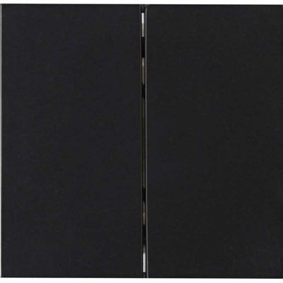 Kopp HK07 bedieningswip dubbel mat-zwart voor dubbele schakelaar HK07 490350009
