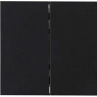 Kopp HK07 bedieningswip dubbel mat-zwart voor dubbele schakelaar HK07 490350009