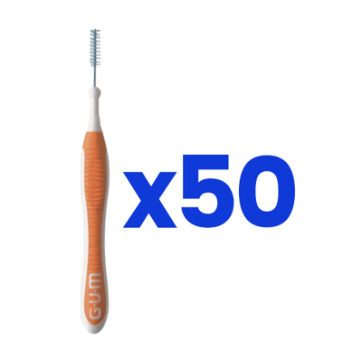 GUM Trav-Ler Ragers 0.9 mm oranje - 50 stuks