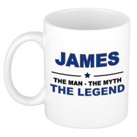 James The man, The myth the legend collega kado mokken/bekers 300 ml