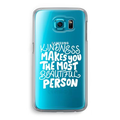 The prettiest: Samsung Galaxy S6 Transparant Hoesje
