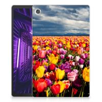 Lenovo Tab M10 Plus | Siliconen hoesje | Tulpen Lenovo Tab M10 Plus | Siliconen hoesje | Tulpen