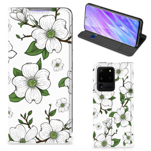Samsung Galaxy S20 Ultra Smart Cover Dogwood Flowers