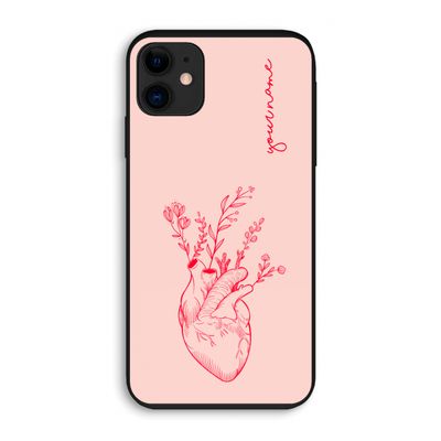 Blooming Heart: iPhone 11 Biologisch afbreekbaar hoesje