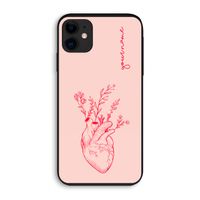 Blooming Heart: iPhone 11 Biologisch afbreekbaar hoesje