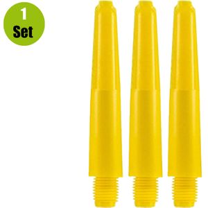 Lena Nylon Dartshafts - Geel - Xshort