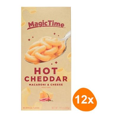 Magic Time - Hot Cheddar Mac & Cheese - 12x 205g