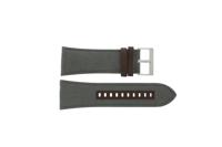 Horlogeband Armani Exchange AX2212 Leder Grijs 32mm