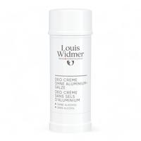 Louis Widmer Deo Crème Zonder Aluminiumzouten Met Parfum 40ml