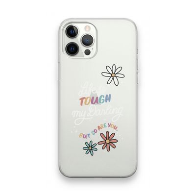 Tough Life: iPhone 12 Pro Max Transparant Hoesje
