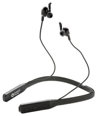 Swiss Peak oortelefoon ACN bluetooth 17 cm ABS zwart 3 delig Swiss Peak oortelefoon ACN bluetooth 17 cm ABS zwart 3 delig