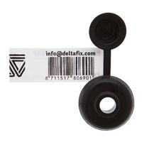 Houtdraadbout kap zwart - Deltafix