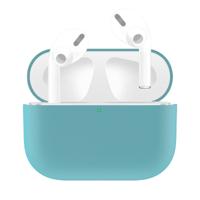 Voor AirPods Pro effen kleur silicone oortelefoon beschermhoes (groen)