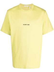 Helmut Lang T-shirt met logoprint - Groen