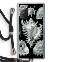 Haeckel Prosobranchia: Samsung Galaxy Note 20 / Note 20 5G Transparant Hoesje met koord