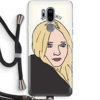 Ashley: LG G7 Thinq Transparant Hoesje met koord