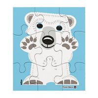 Dieren Puzzel van Gerecycled