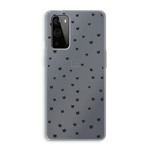 Kleine kattenkopjes: OnePlus 9 Pro Transparant Hoesje