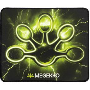 Megekko Gaming Muismat Lightning Green - Medium