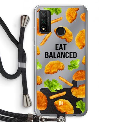 Eat Balanced: Huawei P Smart (2020) Transparant Hoesje met koord