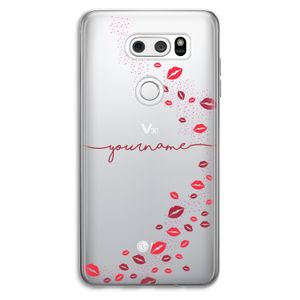 Kusjes: LG V30 Transparant Hoesje