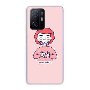 Hartje: Xiaomi 11T Transparant Hoesje