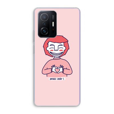 Hartje: Xiaomi 11T Transparant Hoesje