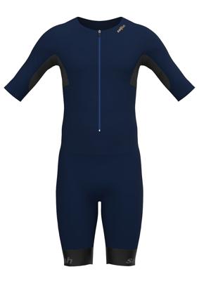 Sailfish Aerosuit perform 2 trisuit korte mouw dark blue heren