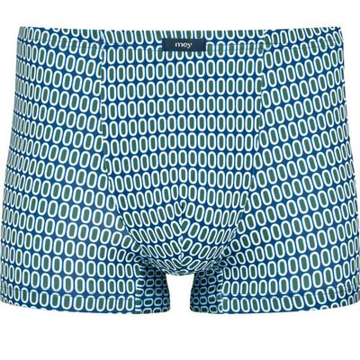 Mey shorty blauw met printje