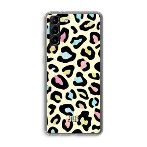Leopard pattern: Samsung Galaxy S21 Plus Transparant Hoesje