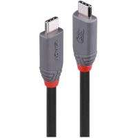 Lindy 36957 USB-kabel USB4 Gen 3x2 1,5 m USB C Zwart