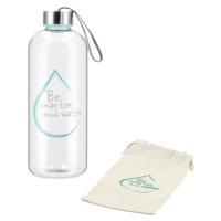 Xavax glazen drinkfles water power 1 l turquoise Xavax glazen drinkfles water power 1 l turquoise
