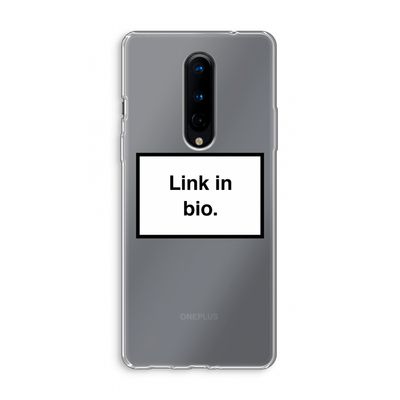 Link in bio: OnePlus 8 Transparant Hoesje