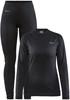 Craft 1909706 CORE Dry Baselayer Set W - Black - XS