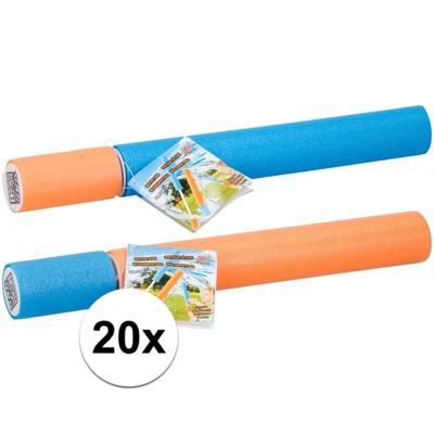 Summertime Waterpistool - 20x stuks - van foam - 33 cm