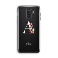Pink Bouquet: Samsung Galaxy J8 (2018) Transparant Hoesje