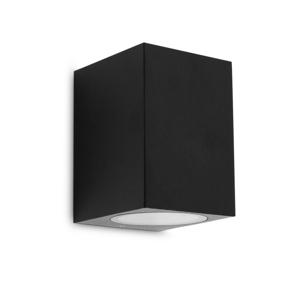 Geo Muurlamp Zwart met Lichtsensor LED